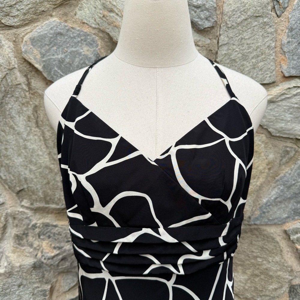 Ann Taylor Black and White Mini Dress - Picture 3 of 9